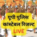 up police constable result