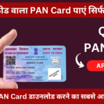 PAN Card 2.0 Apply Online